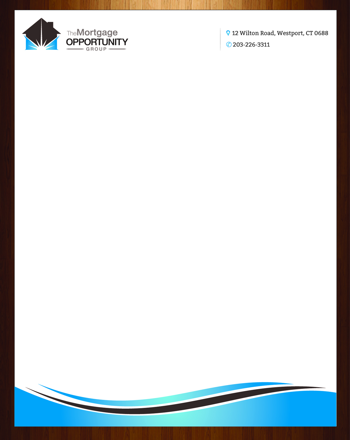Letterhead Design by harmi_199 for The Mortgage Opportunity Group | Design #4220430