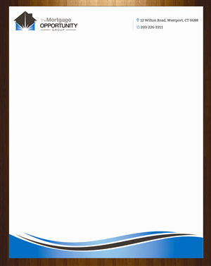 Letterhead Design by harmi_199 for The Mortgage Opportunity Group | Design: #4220430