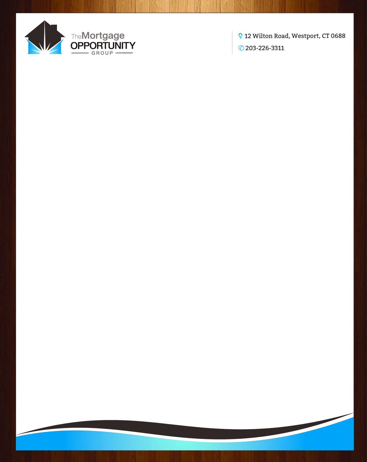 Letterhead Design by harmi_199 for The Mortgage Opportunity Group | Design #4220456