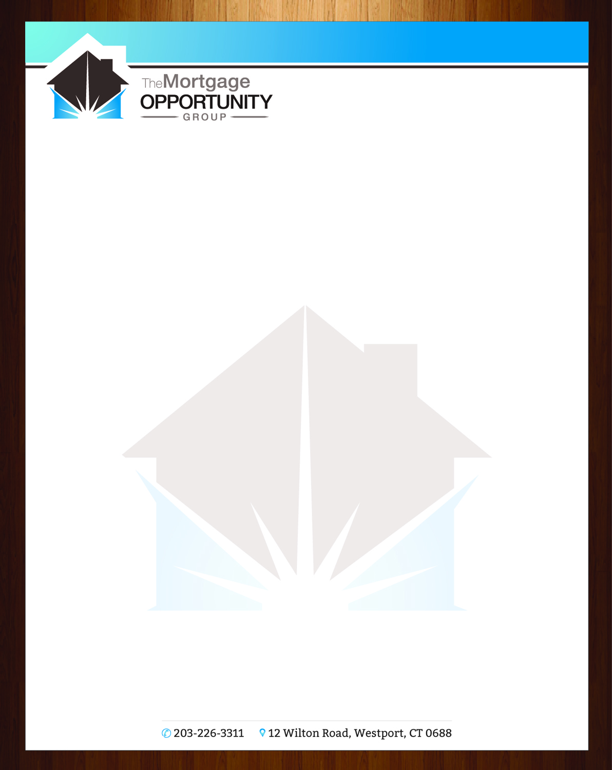 Letterhead Design by harmi_199 for The Mortgage Opportunity Group | Design #4220463