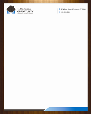 Letterhead Design by harmi_199 for The Mortgage Opportunity Group | Design: #4220470