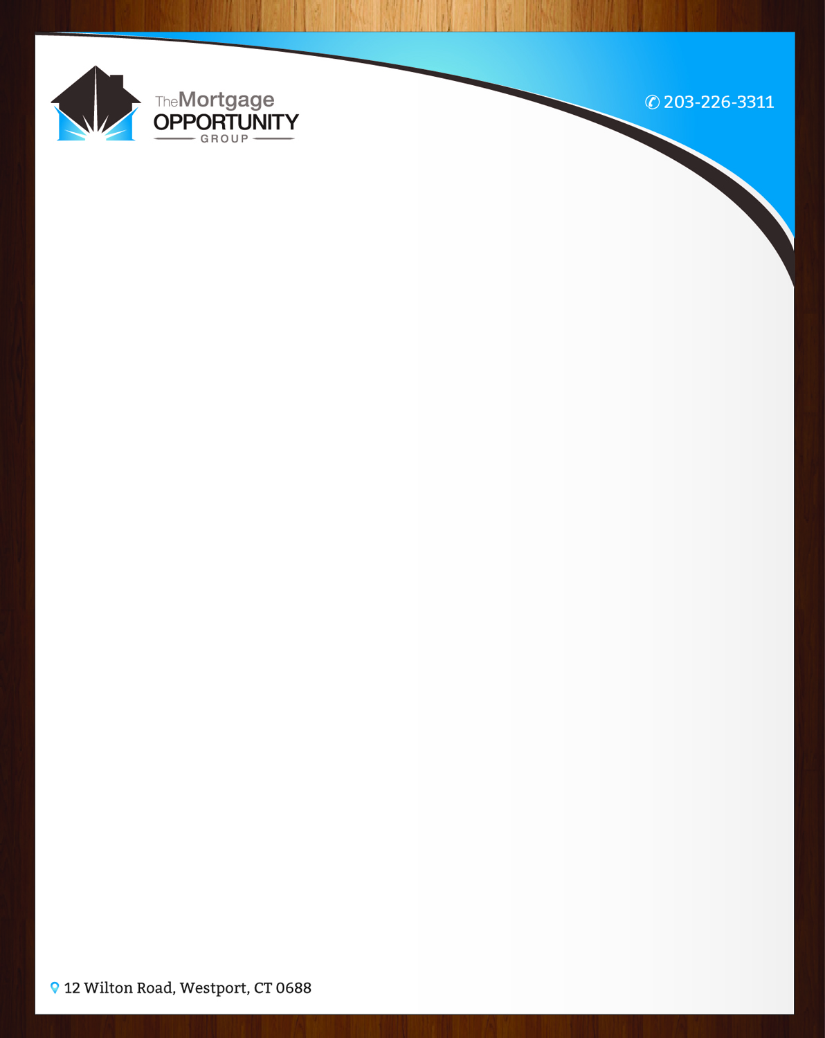 Letterhead Design by harmi_199 for The Mortgage Opportunity Group | Design #4220479