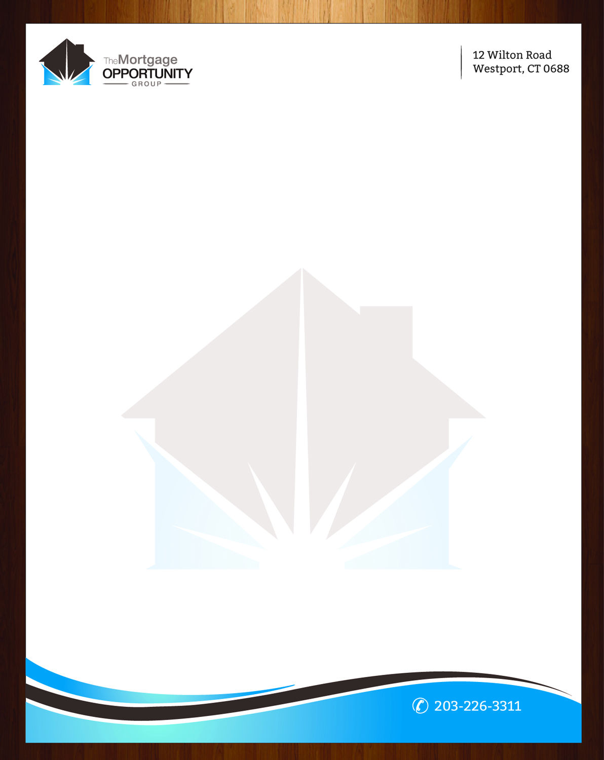 Letterhead Design by harmi_199 for The Mortgage Opportunity Group | Design #4220483