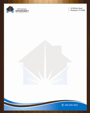 Letterhead Design by harmi_199 for The Mortgage Opportunity Group | Design: #4220483