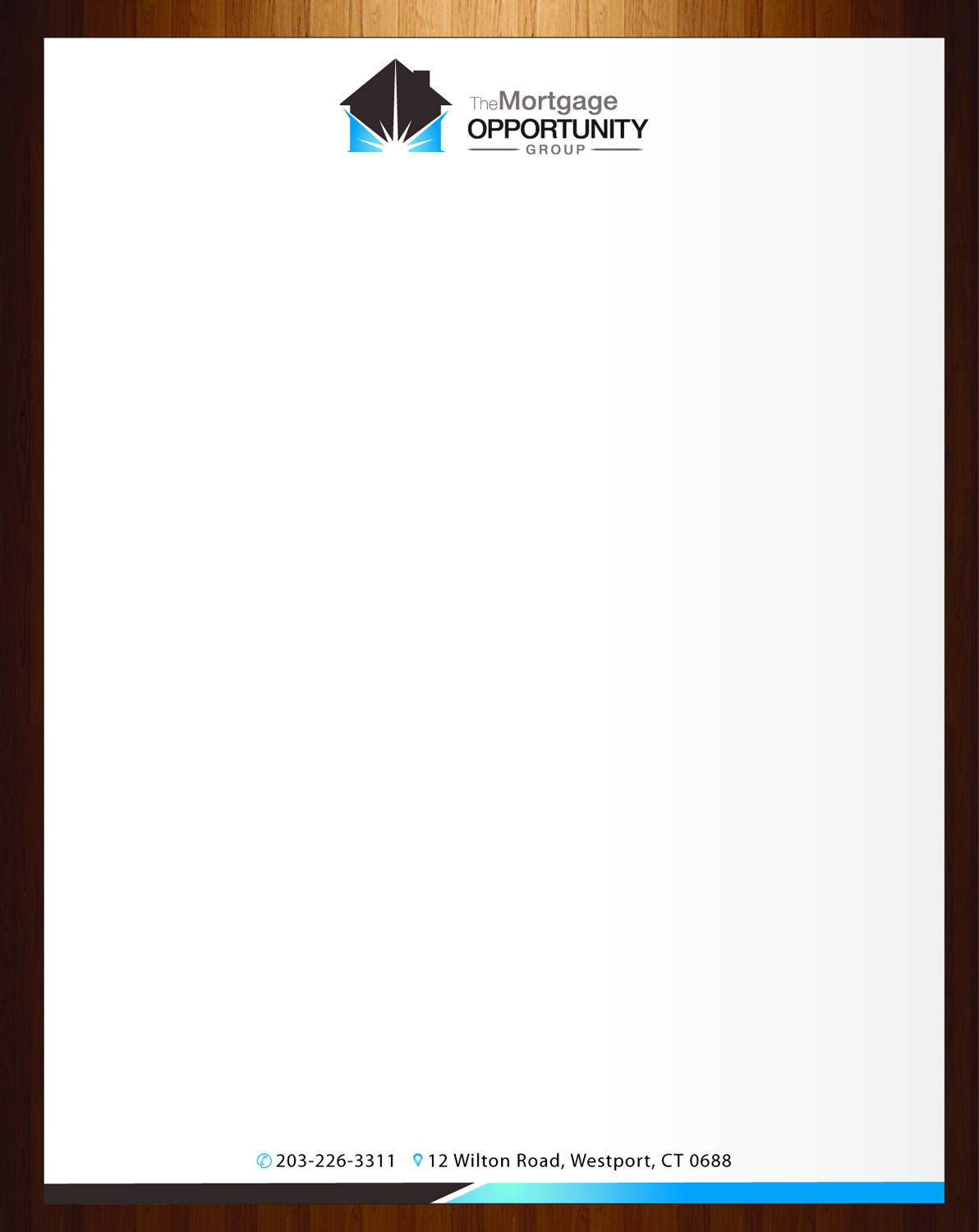 Letterhead Design by harmi_199 for The Mortgage Opportunity Group | Design #4220513