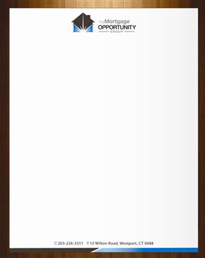 Letterhead Design by harmi_199 for The Mortgage Opportunity Group | Design: #4220513