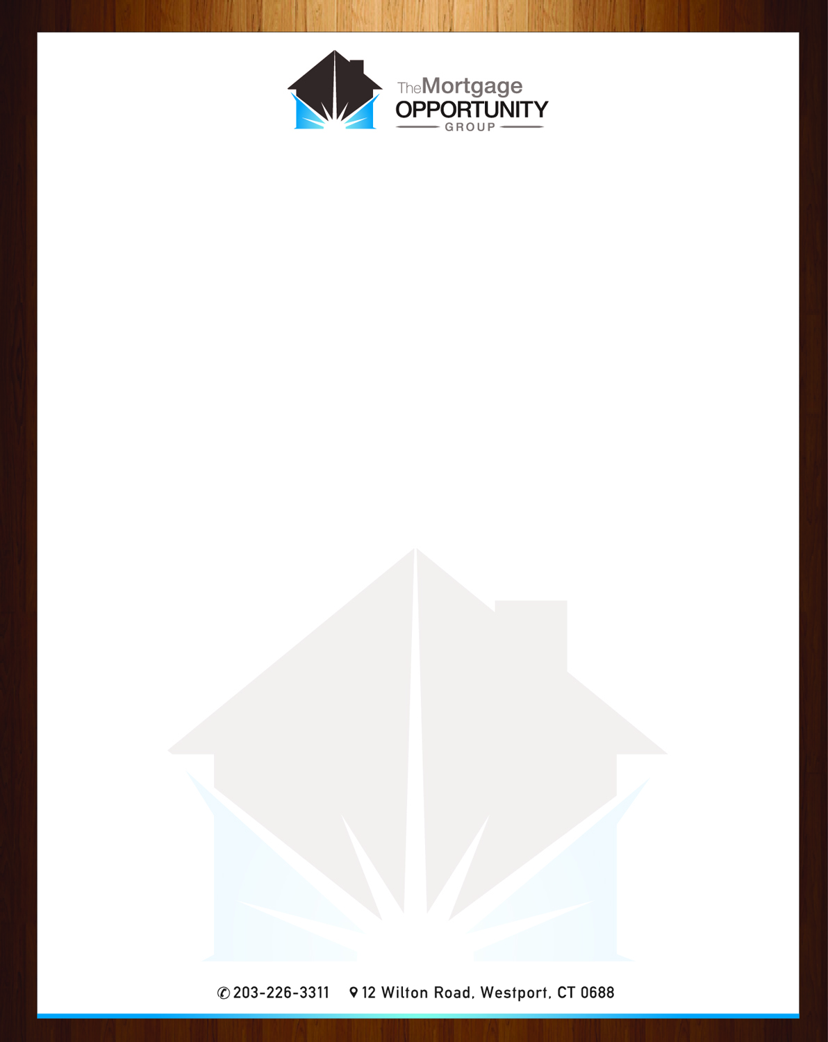 Letterhead Design by harmi_199 for The Mortgage Opportunity Group | Design #4220529