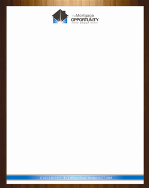 Letterhead Design by harmi_199 for The Mortgage Opportunity Group | Design: #4220543