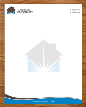 Letterhead Design by Joy16589 for The Mortgage Opportunity Group | Design: #4214604