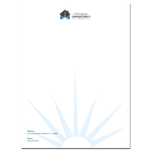 Letterhead Design by janoliver for The Mortgage Opportunity Group | Design: #4276532