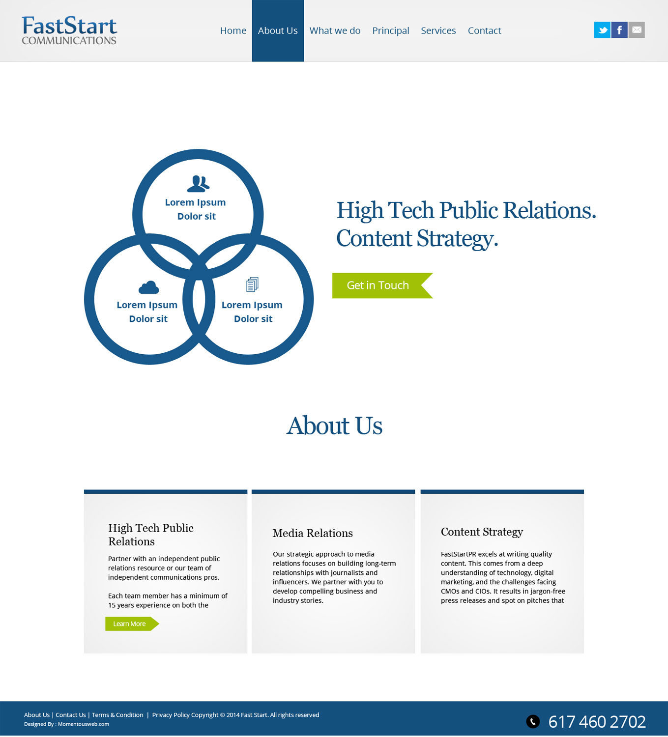 Wordpress Design by AVROM for this project | Design #4257998