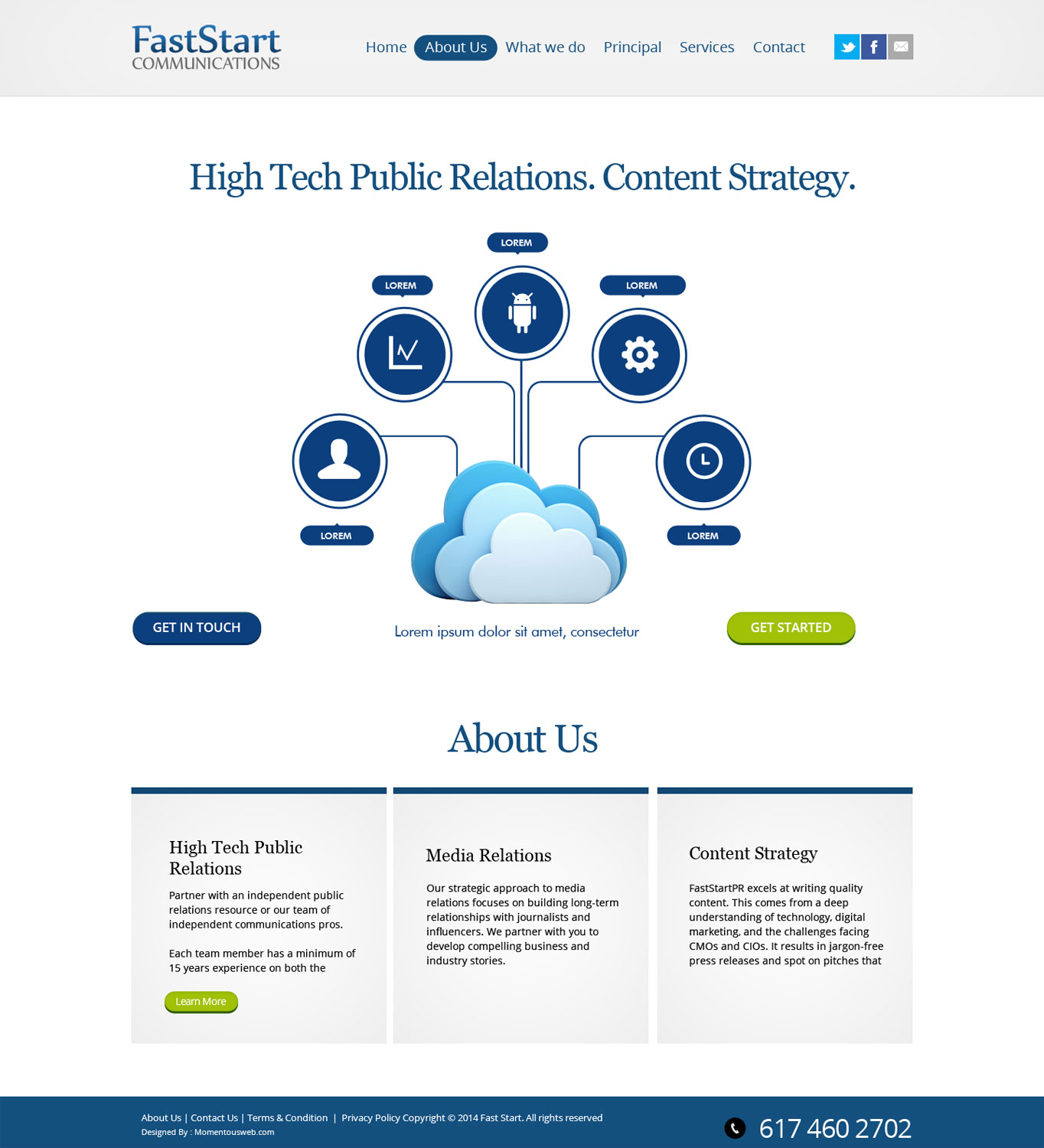 Wordpress Design by AVROM for this project | Design #4327472