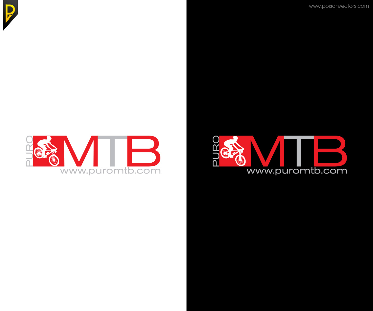 Logo Design by poisonvectors for PuroMTB | Design #4225836