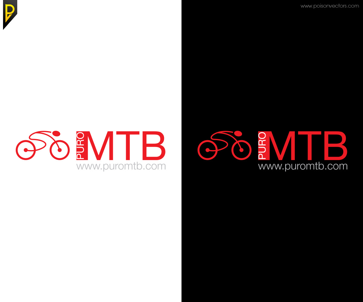 Logo Design by poisonvectors for PuroMTB | Design #4225838