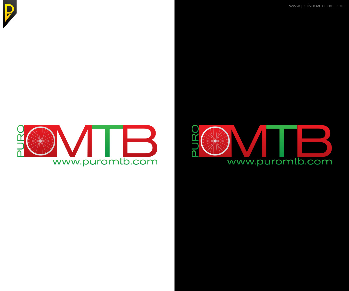 Logo Design by poisonvectors for PuroMTB | Design #4226174