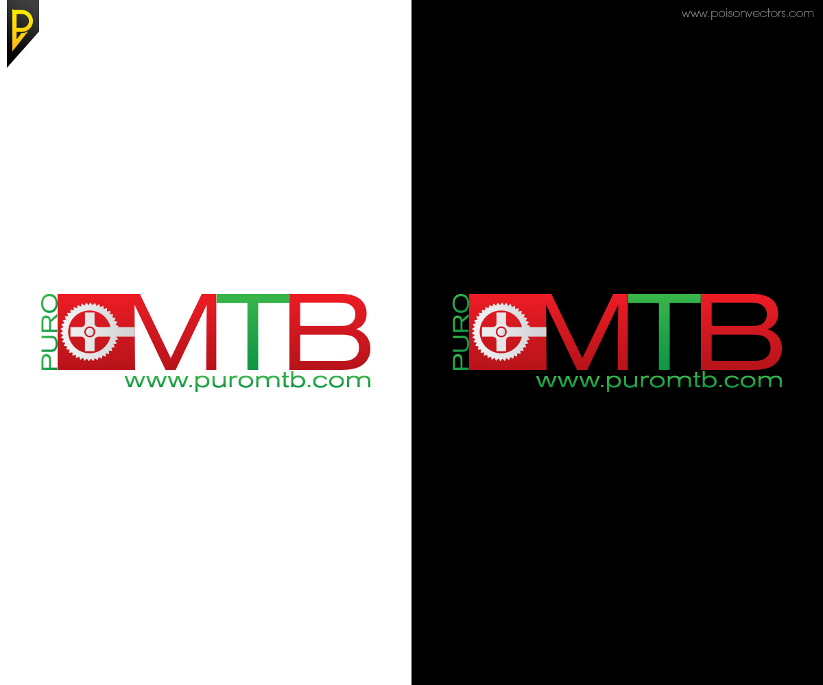 Logo Design by poisonvectors for PuroMTB | Design #4226177