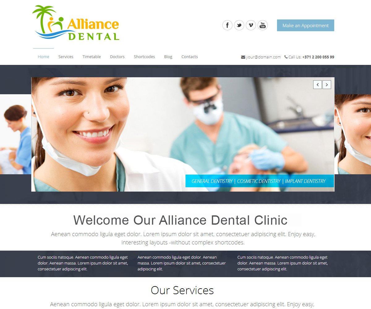 Web Design by Xclusive Designer for Alliance Dental | Design #4231667