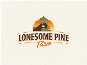Logo Design by artdesignmx for Lonesome Pine Farm | Design: #4242572