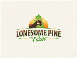Logo Design by artdesignmx for Lonesome Pine Farm | Design: #4249962