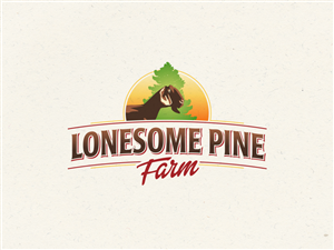 Logo Design by artdesignmx for Lonesome Pine Farm | Design: #4249970