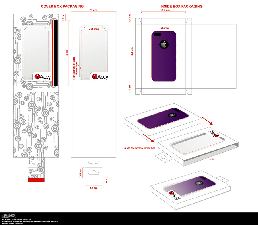 Packaging Design by inumocca for iAccy Designs Pvt Ltd | Design #1216311
