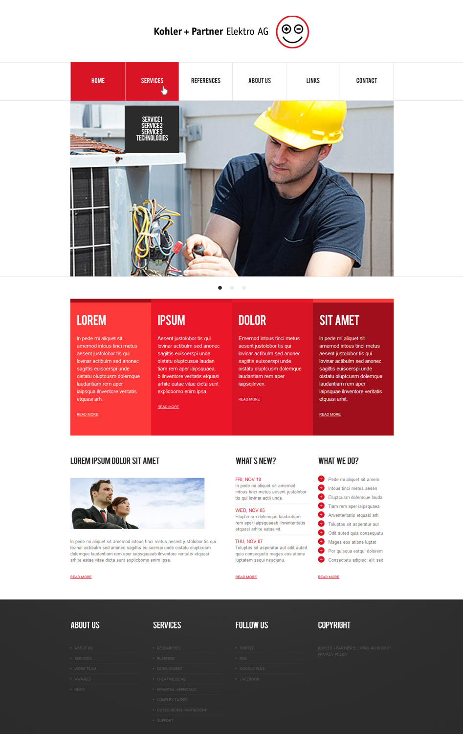 Web-Design von Lucas für dieses Projekt | Design #1212640