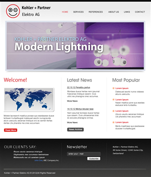 Web Design by Lucas for this project | Design: #1218313