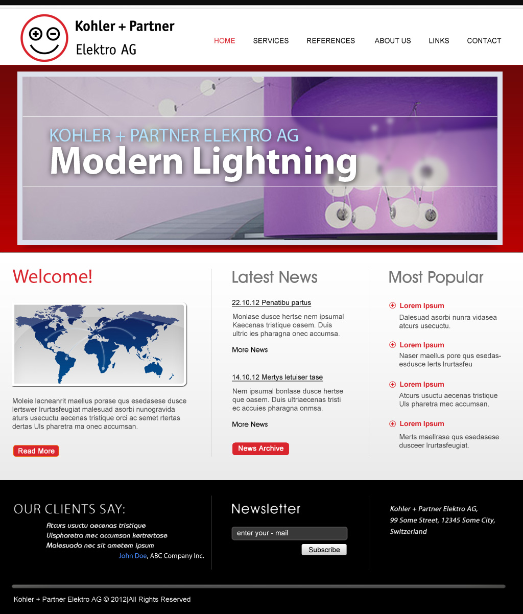 Web Design by Lucas for this project | Design #1220988