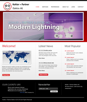 Web Design by Lucas for this project | Design: #1220988
