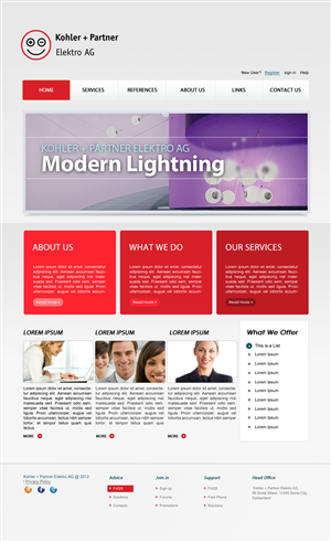 Web Design by Lucas for this project | Design #1229690