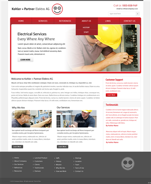 Web Design by pb for this project | Design: #1191790