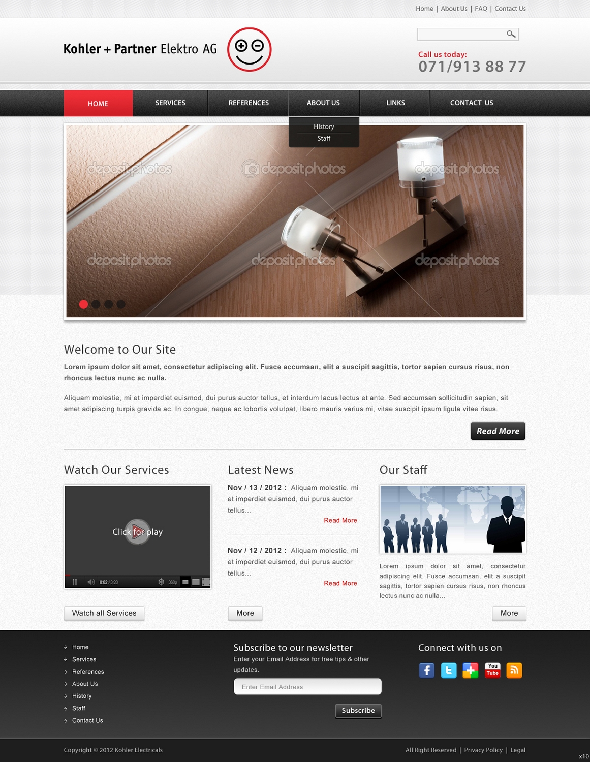 Web Design by pb for this project | Design #1203656