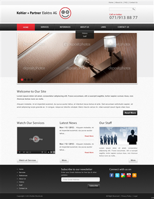 Web Design by pb for this project | Design: #1203656
