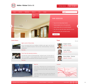 Web Design by pb for this project | Design: #1203672