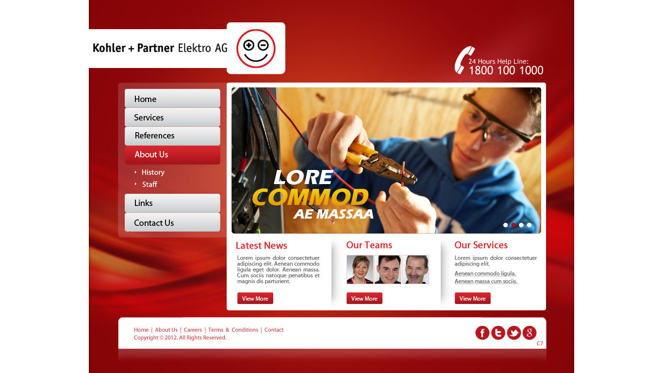 Web Design by pb for this project | Design #1203679