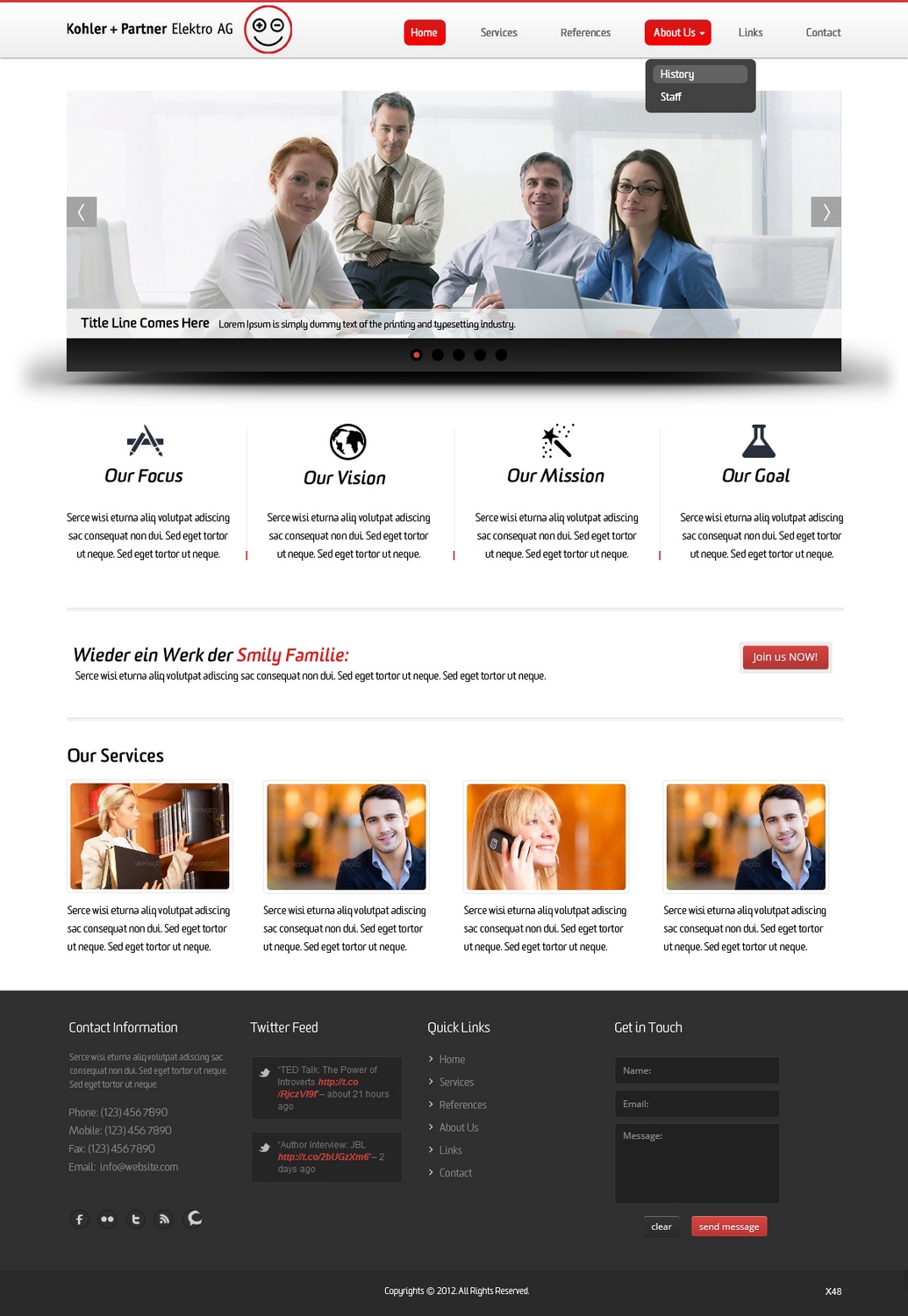 Web Design by pb for this project | Design #1203683