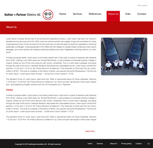 Web Design by pb for this project | Design: #1241187