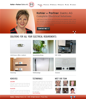 Web Design by Creative Chamber for this project | Design: #1209684