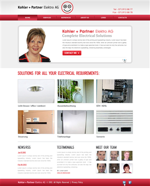 Web Design by Creative Chamber for this project | Design: #1209685