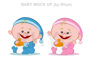 The Baby That Never Sleeps! Cheeky baby required!  | Illustration Design by Ry