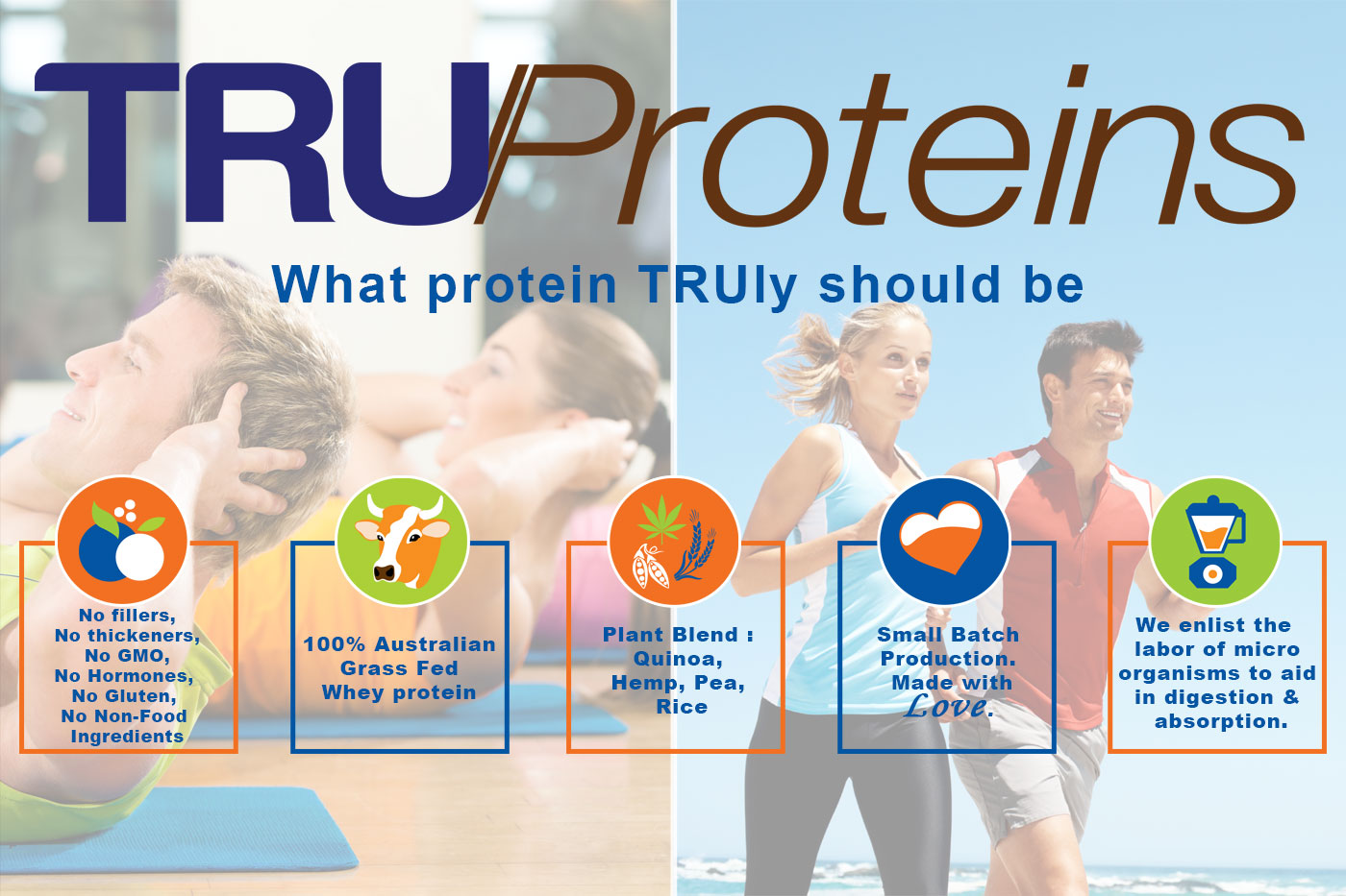 Diseño Vectorizado por Parul para truproteins llc | Diseño #4283211