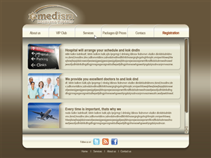 Medical VIP club - small design | Diseño Web por ganz abecia