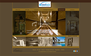 Medical VIP club - small design | Diseño Web por Violeta Pironkova
