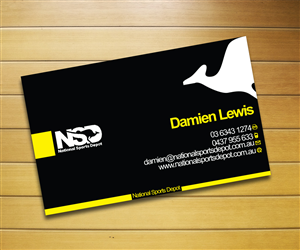 Business Card Design by Hartawan® for this project | Design: #4217329
