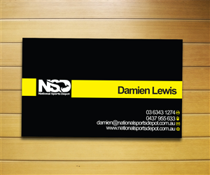 Business Card Design by Hartawan® for this project | Design: #4217333