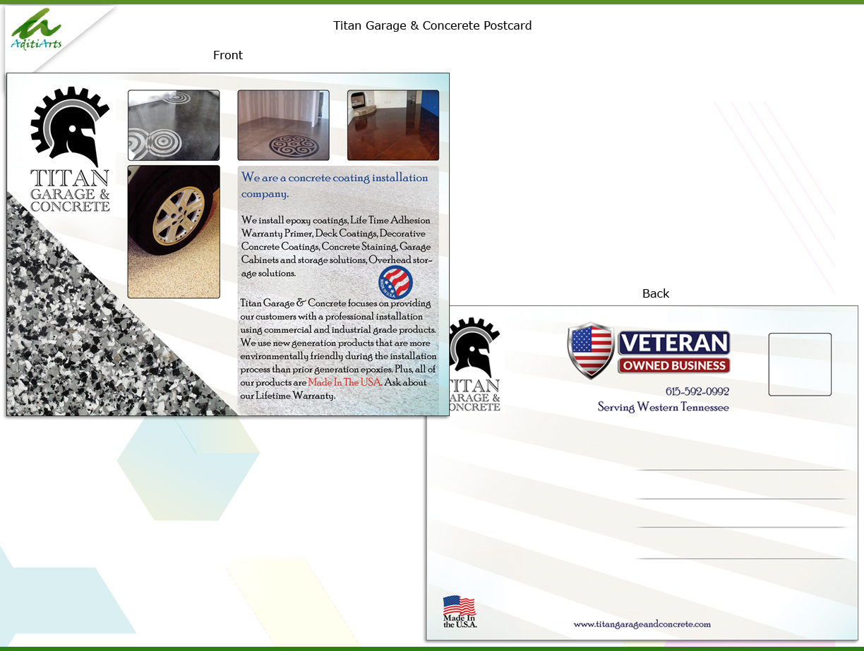 Postcard Design by AditiArts for this project | Design #4223589