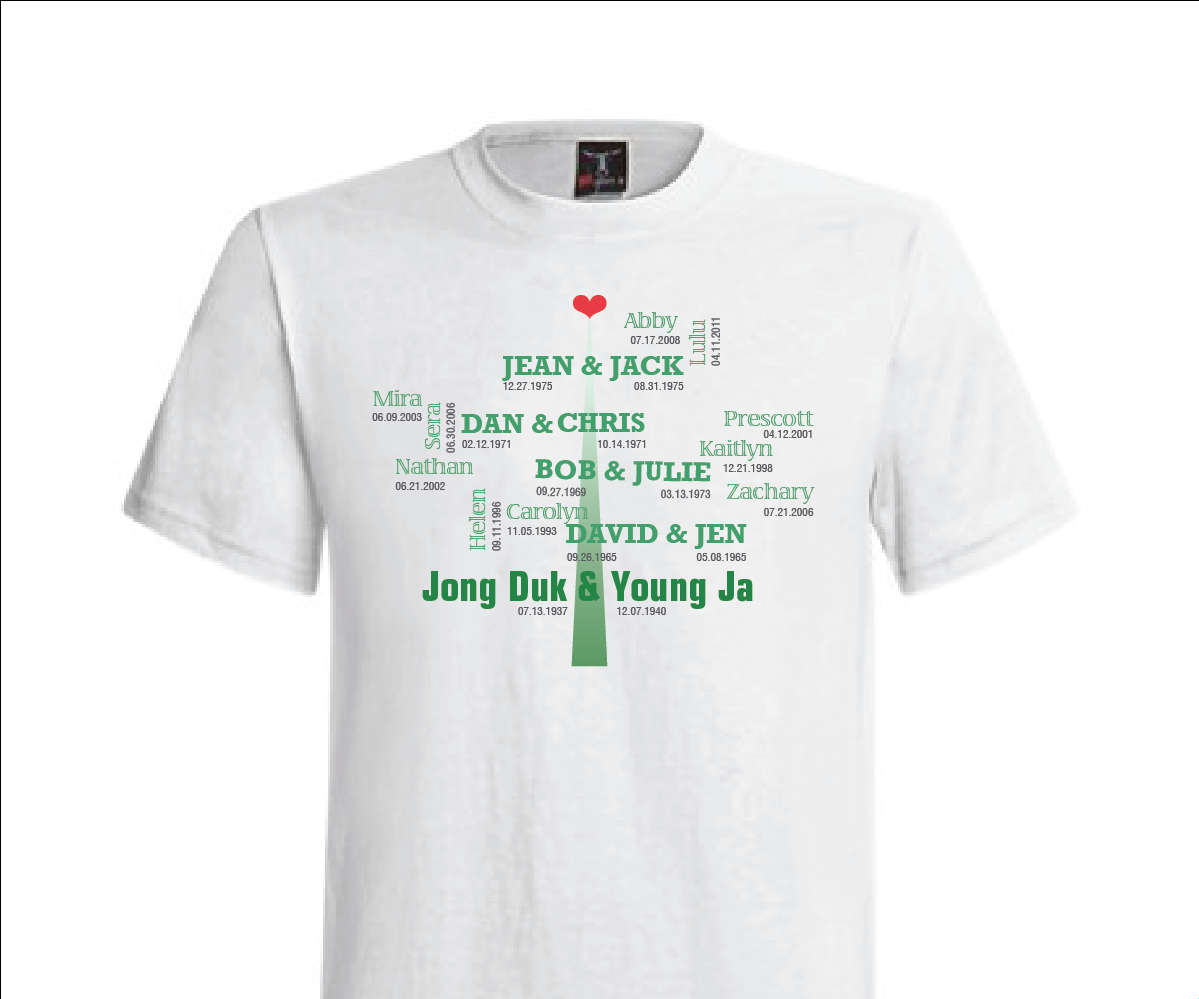 T-shirt Design by Michele_co for christine lee | Design #4227275