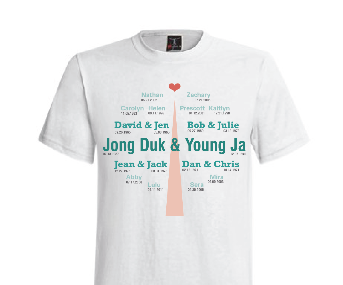 T-shirt Design by Michele_co for christine lee | Design #4231252
