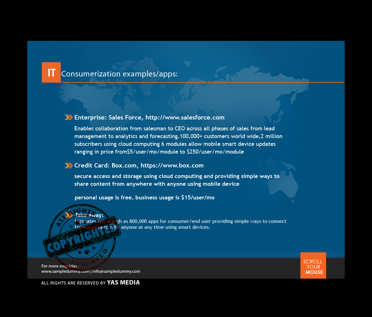 PowerPoint Design by Yas media for this project | Design #1199011