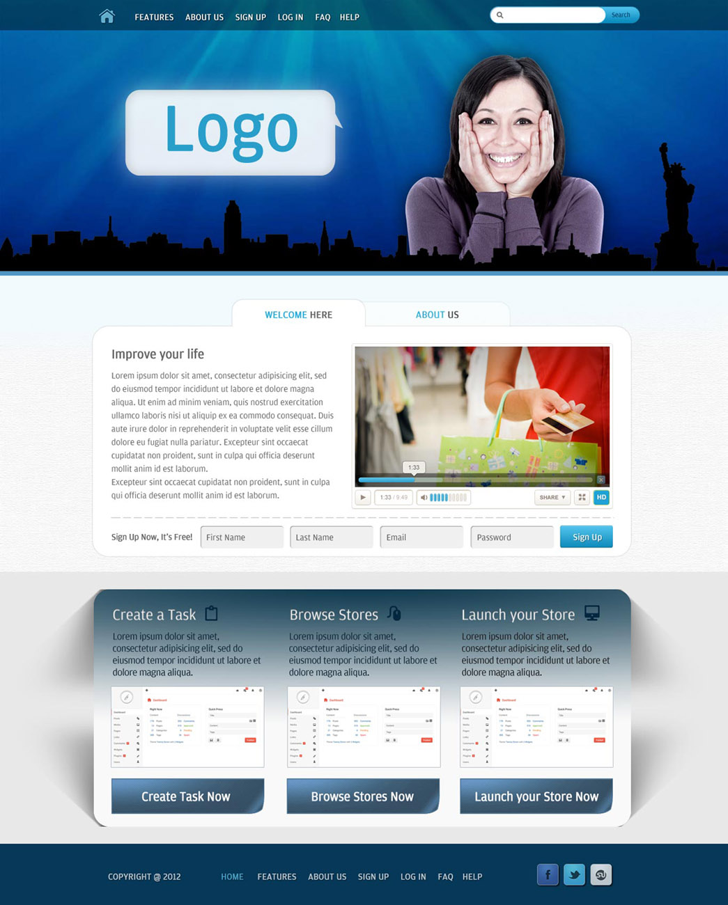 Web Design par UniqueDesignz pour ce projet | Design #1266536
